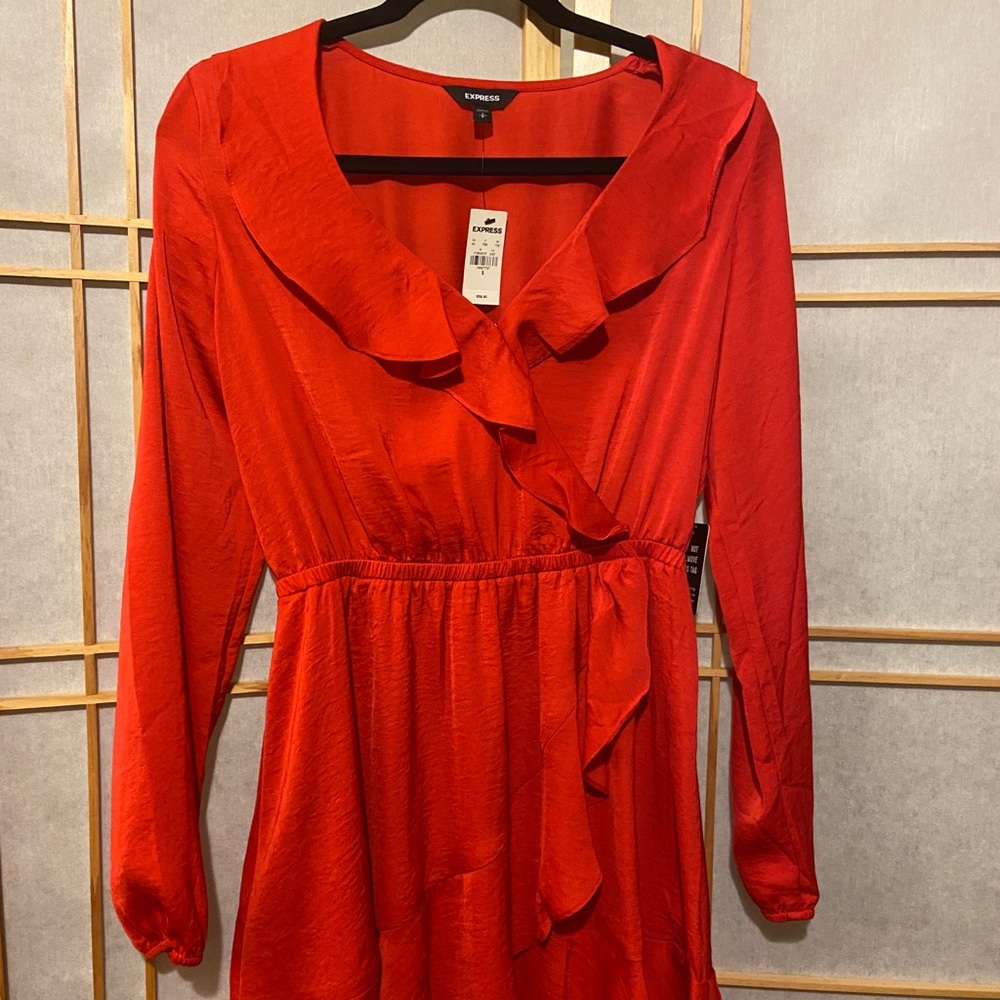 Express Red Dress 👗